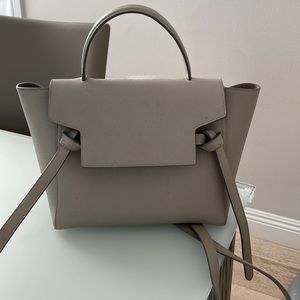 COPY - Celine micro belt bag in light taupe